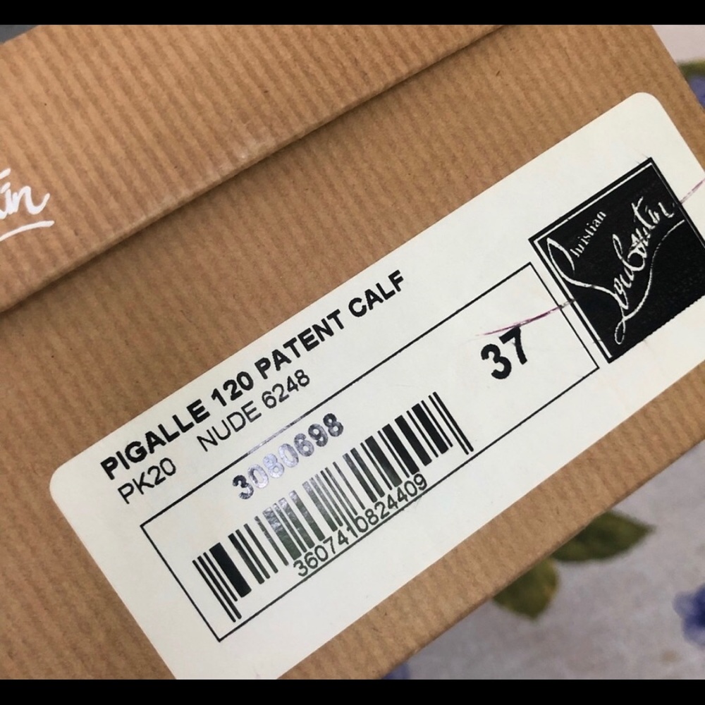 Christian Louboutin Pigalle Follies Sz 37 - Picture 6 of 12